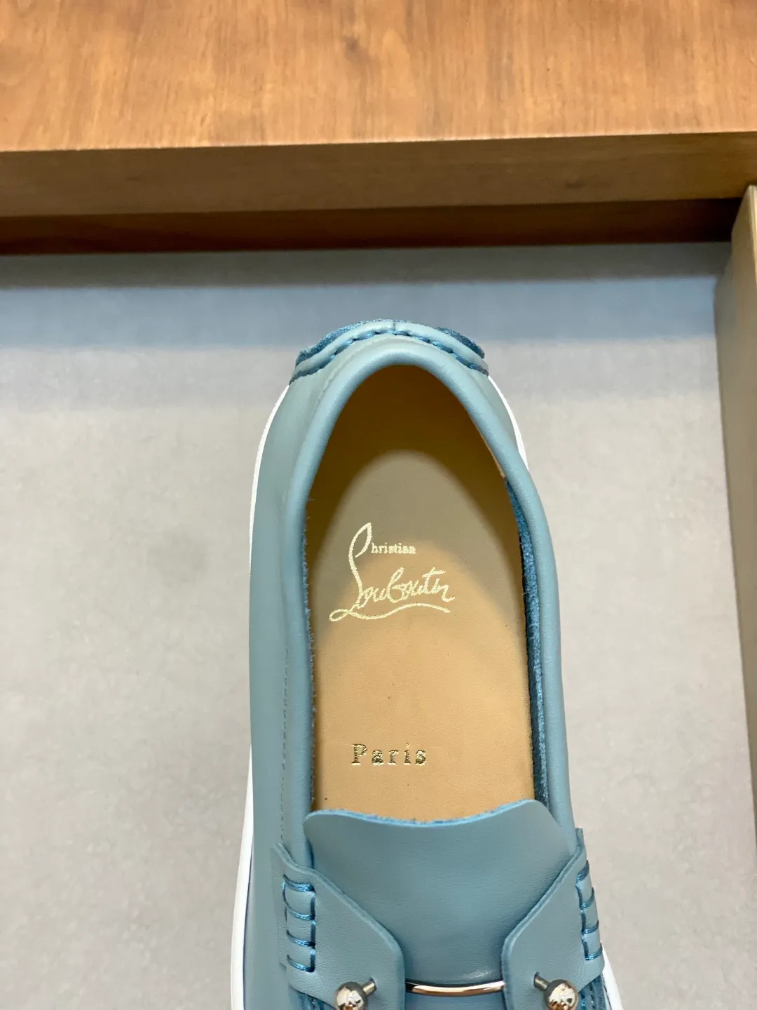 Men's shoes 💰740 christian louboutin (CL red sole shoes) exclusive hot model released 🎈🎈💪Movable latex feet👻Finished outsole line [Deyi] Global supply😝 [Top version]: original imported cowhide upper, top original leather lining, original molded TPU outsole, original 1:1 detail processing, original shoe last, large quantity available from stock, code number: 39-44 (38, 45 customized)